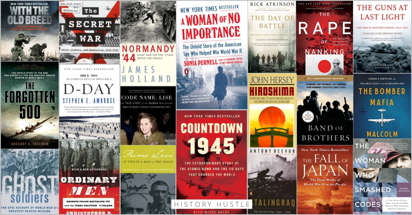 The 20 Best Books about WWII History - History Hustle