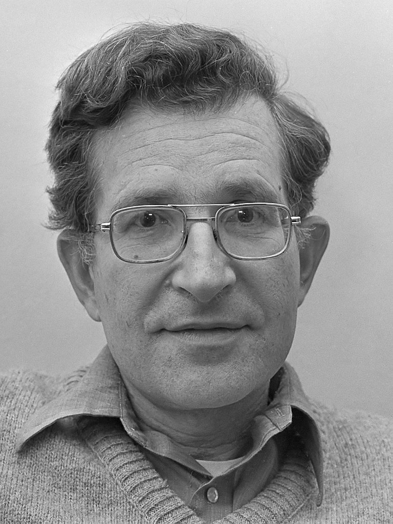 image of Noam Chomsky, 1977