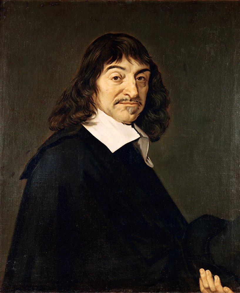 portrait of René Descartes, the philosopher, by Frans Hals