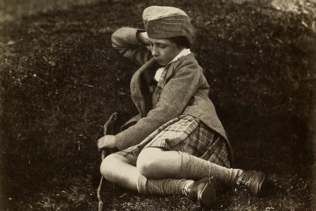 picture of the young Prince Alfred Ernest Albert