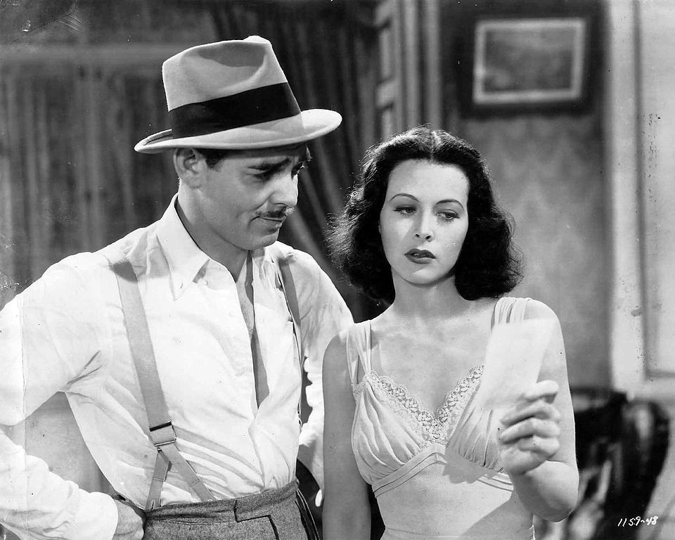 Clark Gable and Hedy Lamarr, Comrade X in 1940