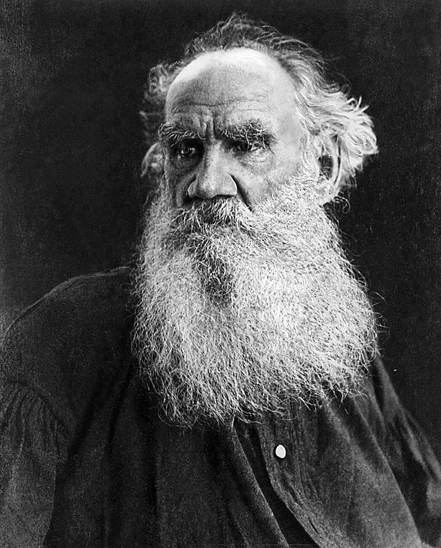 portrait of Leo Tolstoy