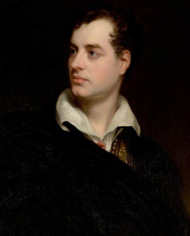 portrait of Lord Byron