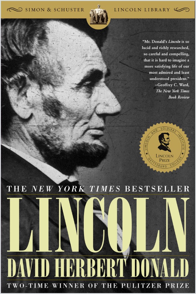 book cover of Lincoln by David Herbert Donald