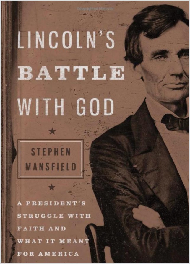 book cover of Lincoln's Battle with God by Stephen Mansfield