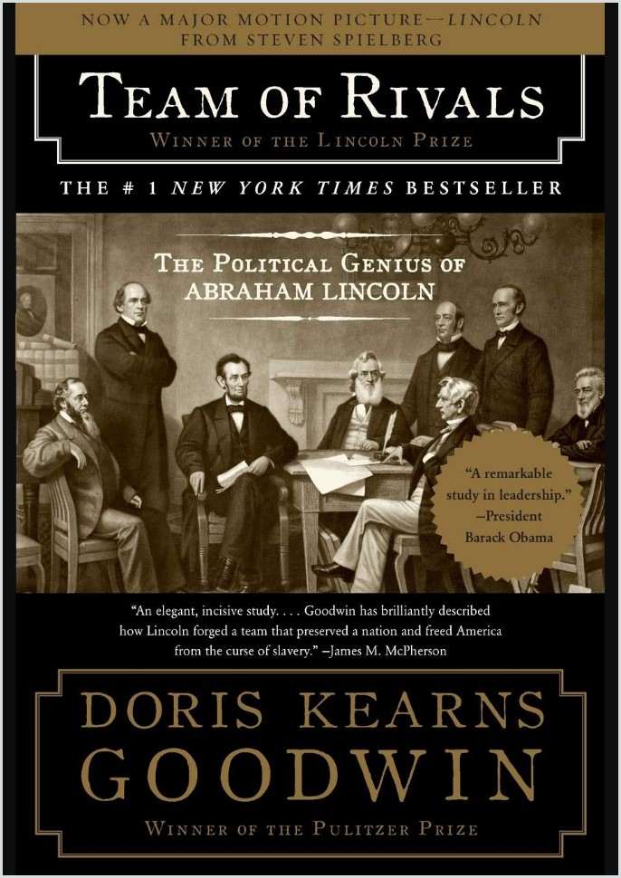 book cover of Team of Rivals by Doris Kearns Goodwin