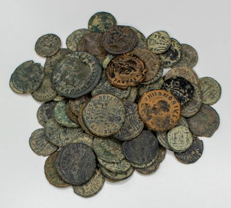 Real Roman coins