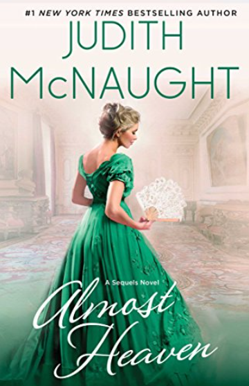 screenshot of book cover, Almost Heaven A Novel by Judith McNaught