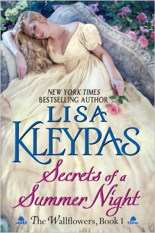 screenshot of book cover, Secrets of a Summer Night by Lisa Kleypas