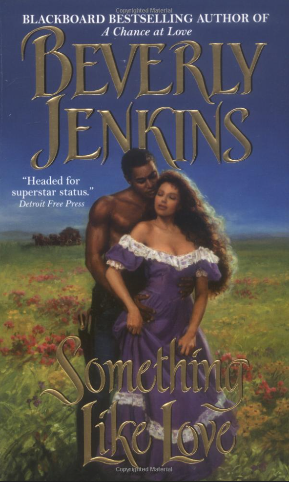 screenshot of book cover, Something Like Love by Beverly Jenkins