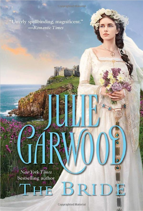 screenshot of book cover, The Bride by Julie Garwood