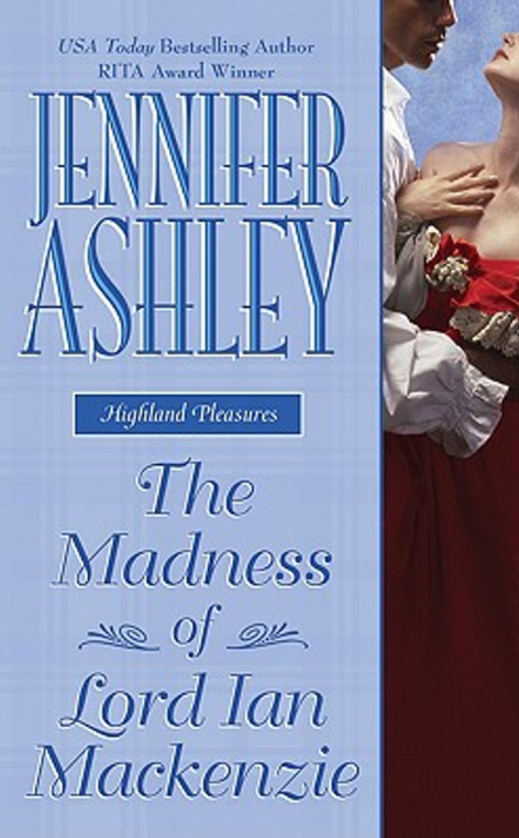 screenshot of book cover, The Madness of Lord Ian Mackenzie by Jennifer Ashley