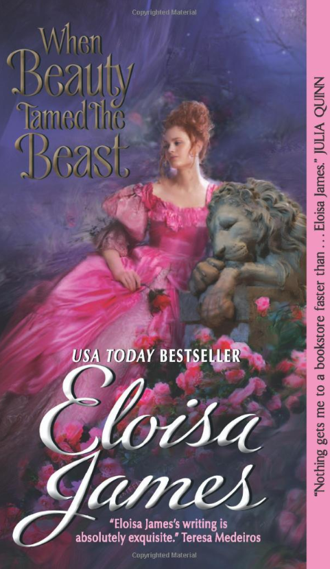 screenshot of book cover, When Beauty Tamed the Beast by Eloisa James